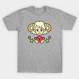 Aries Zodiac Sign T-Shirt